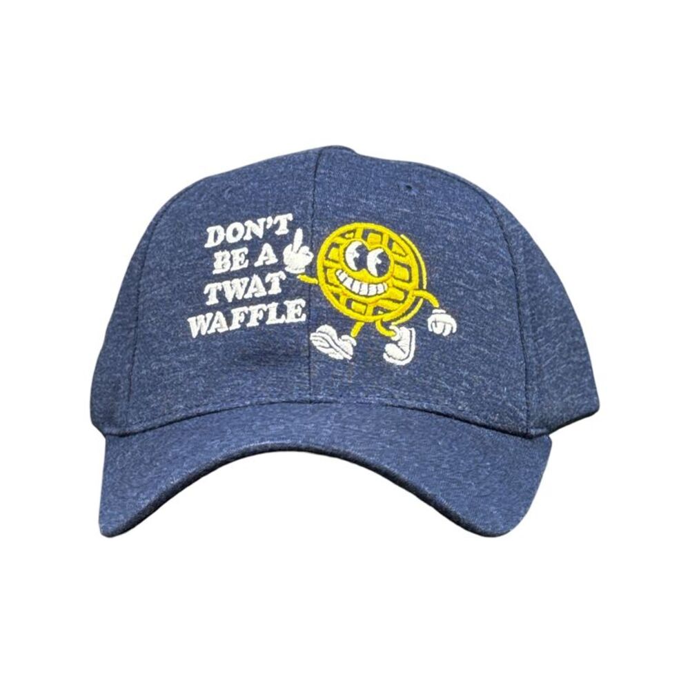 Dont Be A Twat Waffle Hat Funny Sarcastic Baseball Cap